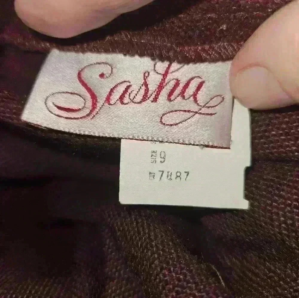 Sasha Vintage Wool Skirt Size 9 - Picture 12 of 15